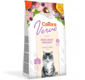 Calibra Cat Verve GF Indoor & Weight Chicken 750g