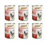 Prince Maintenance Lifestyle Chunks Adult Complete Dog Food with Beef 415g - Pack of 6